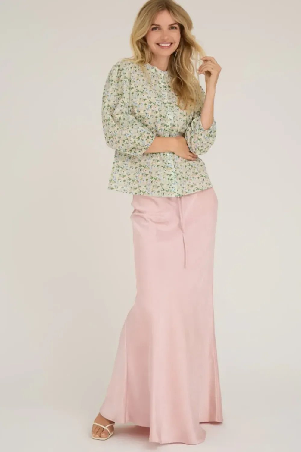Hot Emily skirt147 Pale rose Rokken
