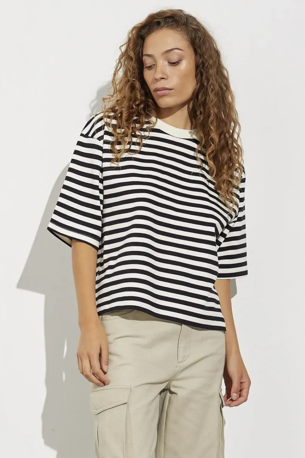 Hot Emrys-MBetsy StripeNight Sky Sugar Stripe Shirts & Tops