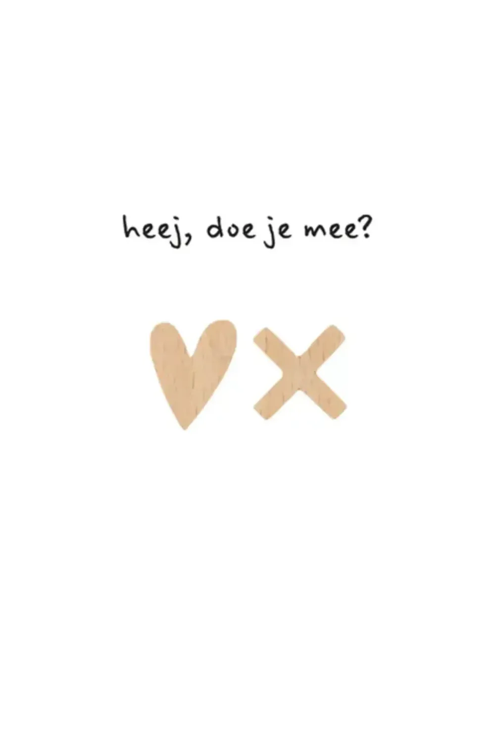 Discount Houten spelletje boter kaas en eieren Cadeau