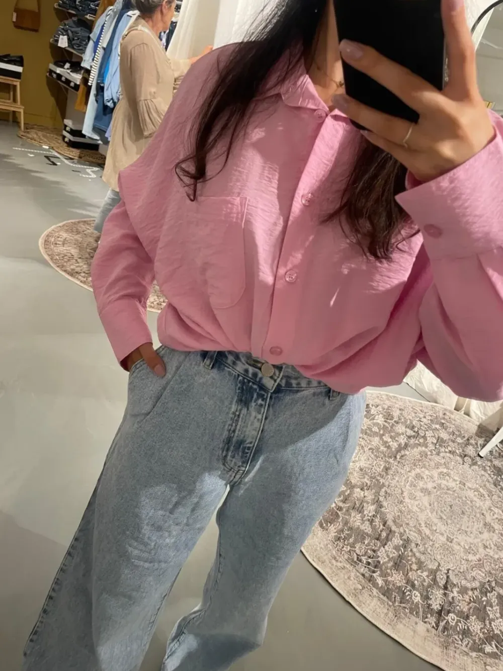 Hot Jeans - bandplooi - wide - 2367 Jeans