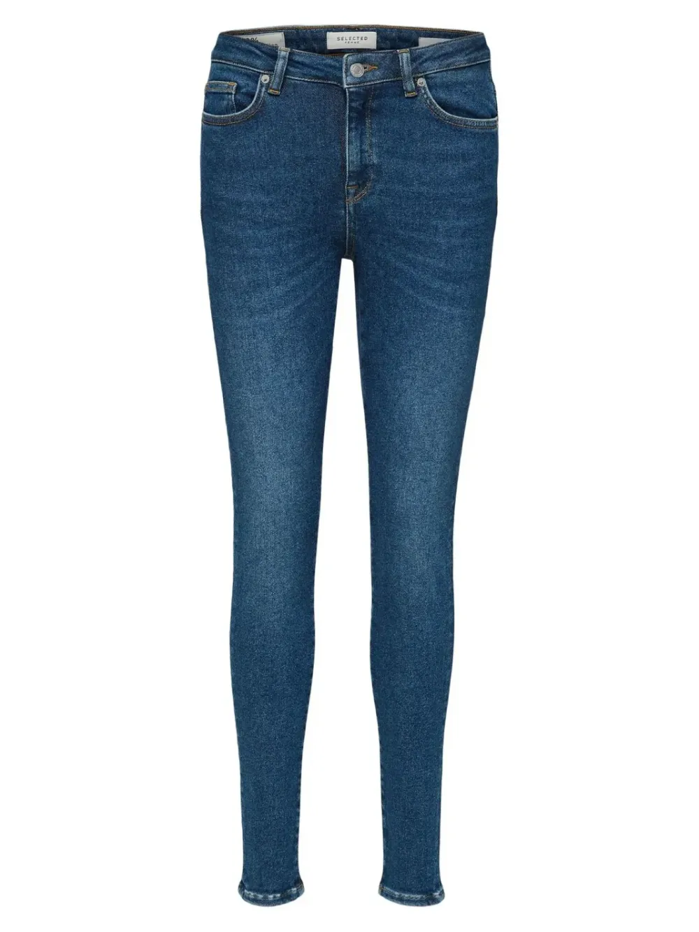 New Jeans - Sophia Mid Waist Skinny - dark blue - L32 Jeans