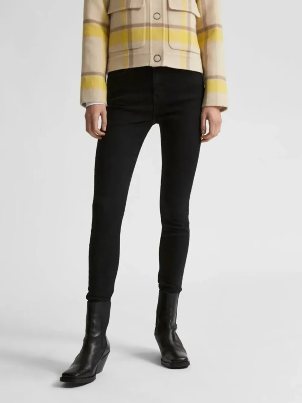 Best Jeans - Sophia Mid Waist Skinny - black - L32 Jeans