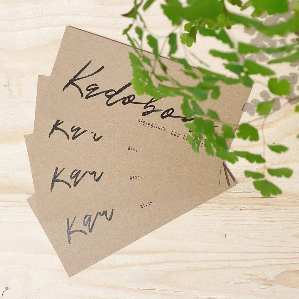 Online Kadobon Cadeau