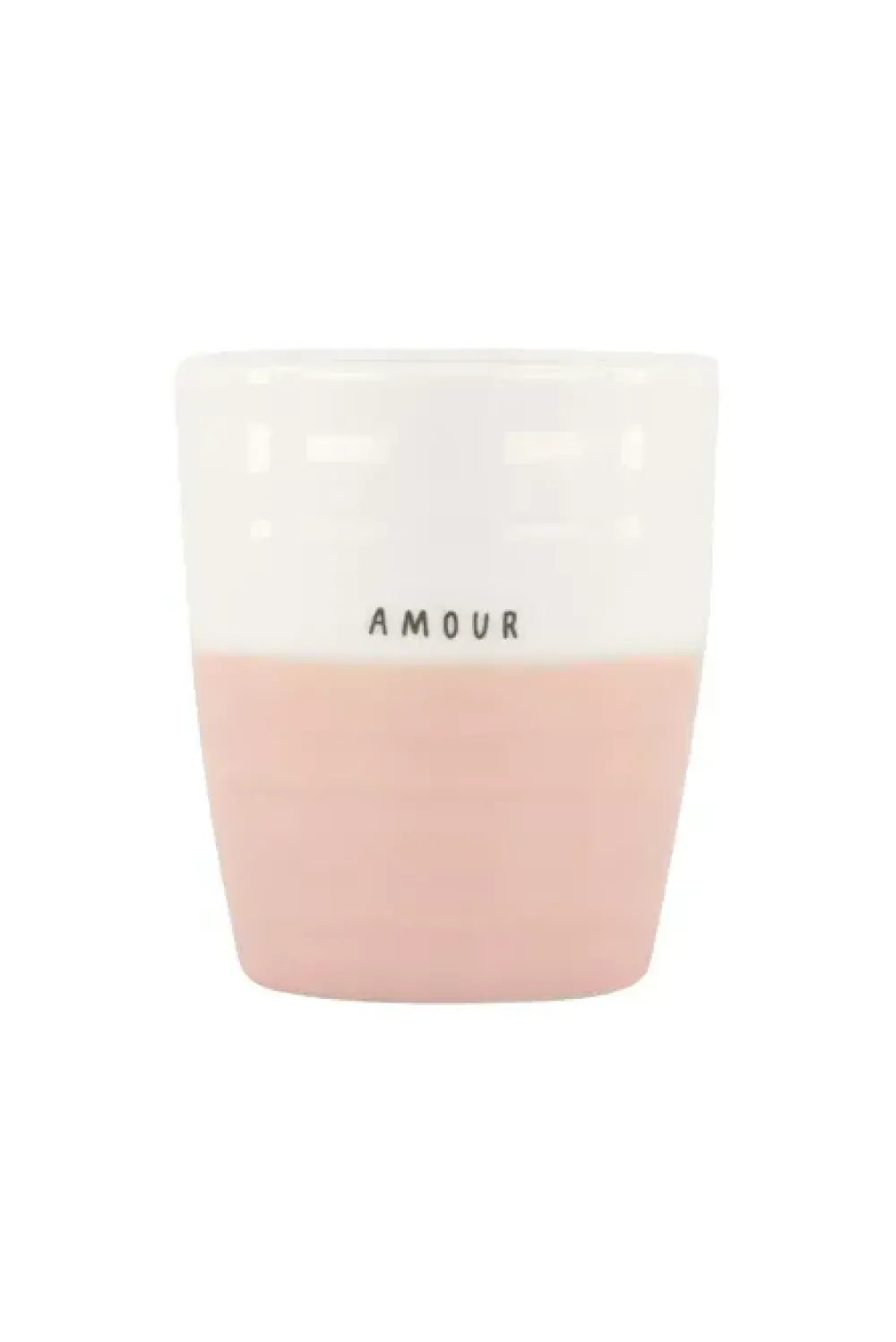 Best koffiemok amour wit/roze Keuken & Tafelen | Cadeau