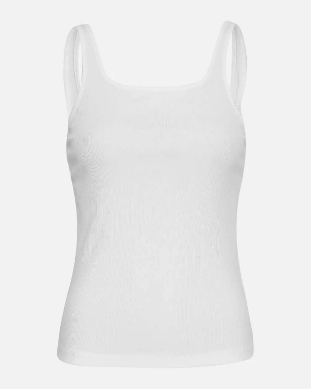 Sale MSCHBetrina Rib SL TopBright White Shirts & Tops