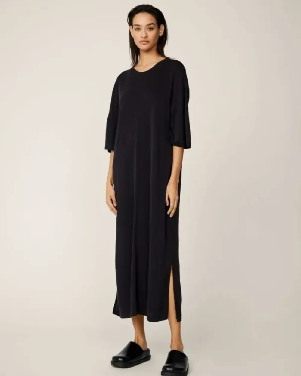 Online MSCHDeanie Lynette 2/4 DressBLACK Jurken