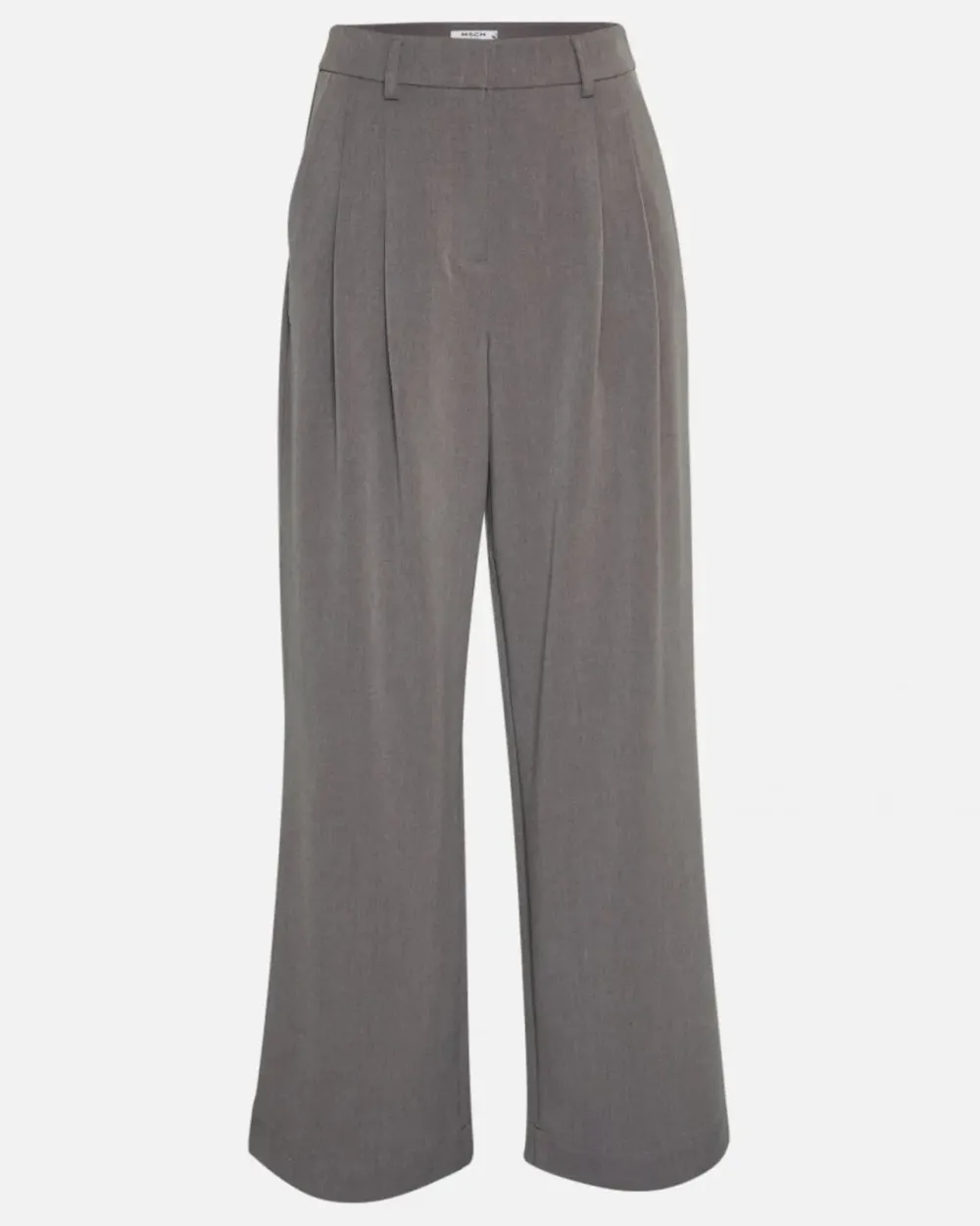 Discount MSCHHenrika HW Pants GREY MELANGE Broeken
