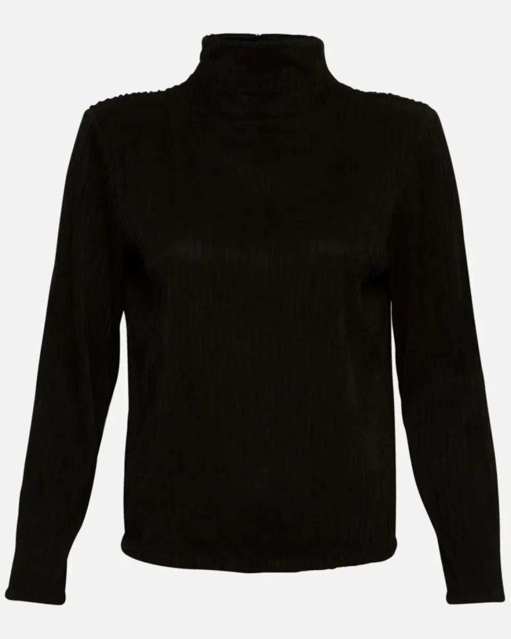 Best MSCHIngva TopBLACK Shirts & Tops