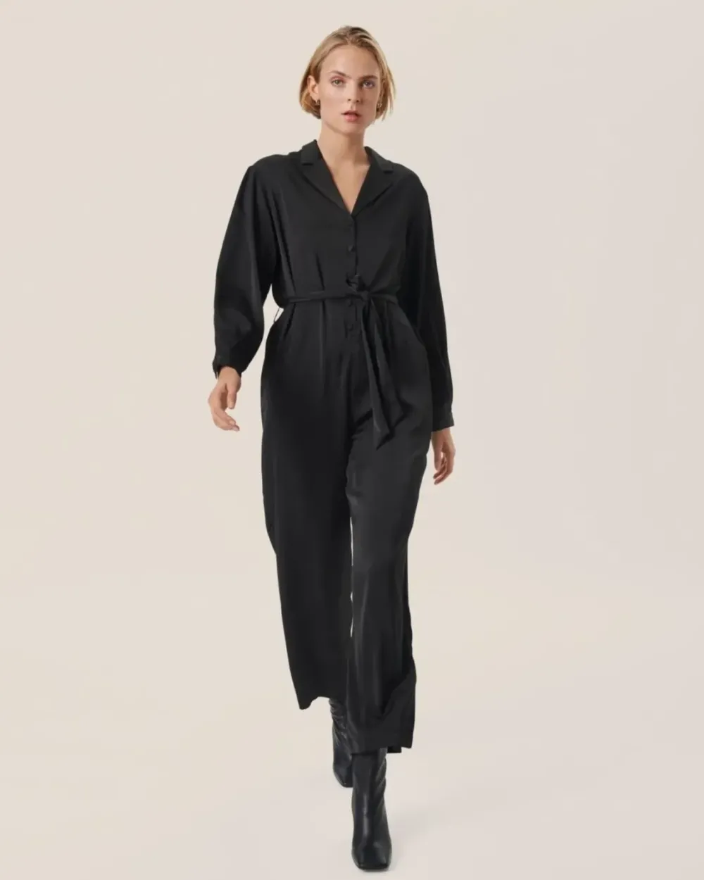 Online MSCHKallista Myrina JumpsuitBLACK Jumpsuits