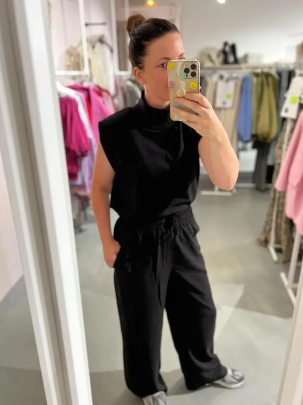 Fashion Phillipa W-MAlessiaBlack Broeken
