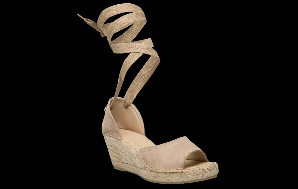 Sale SLFEVA SUEDE WEDGE ESPADRILLES Schoenen