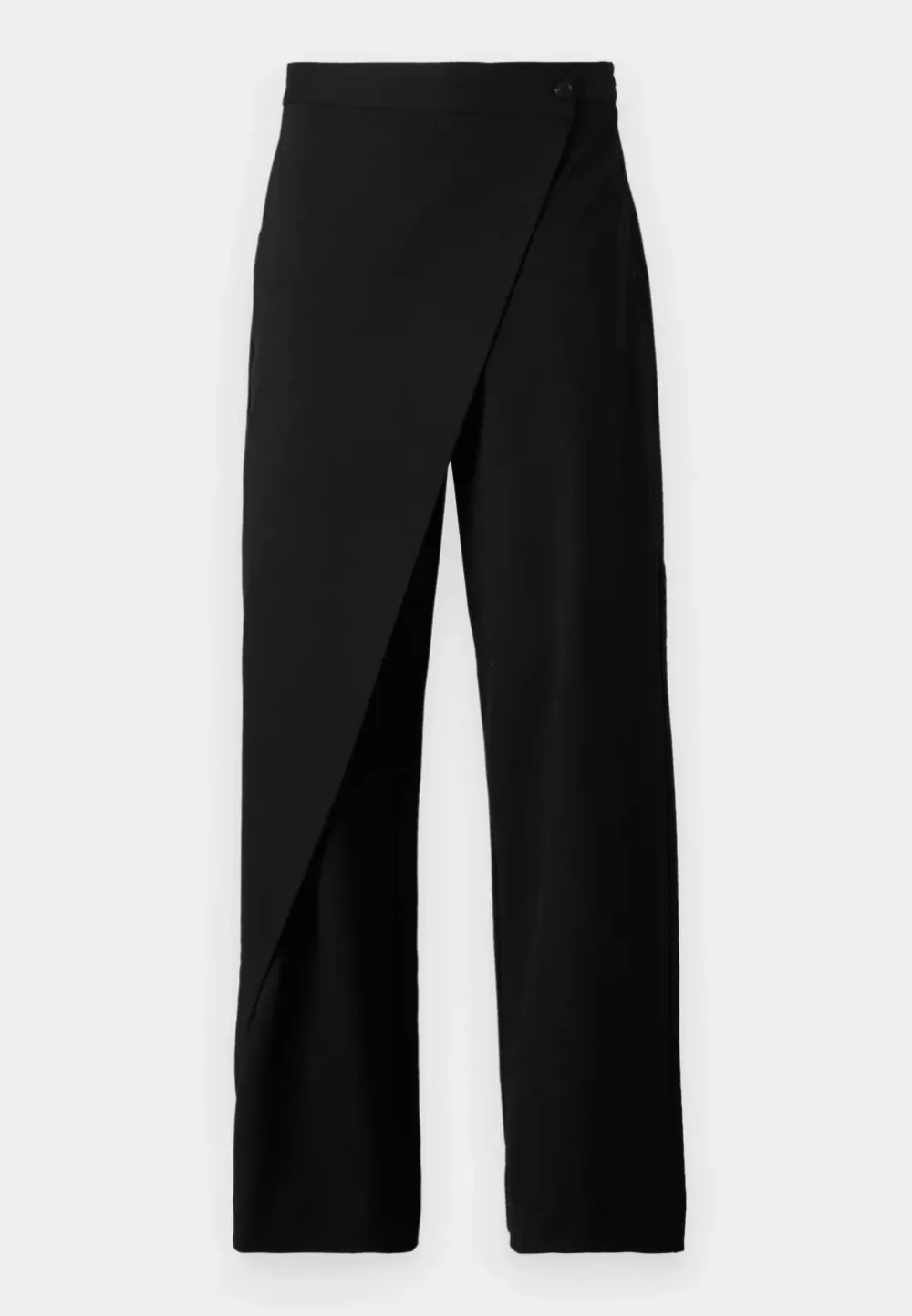 Outlet SLFHEDI MW WIDE PANT black Broeken