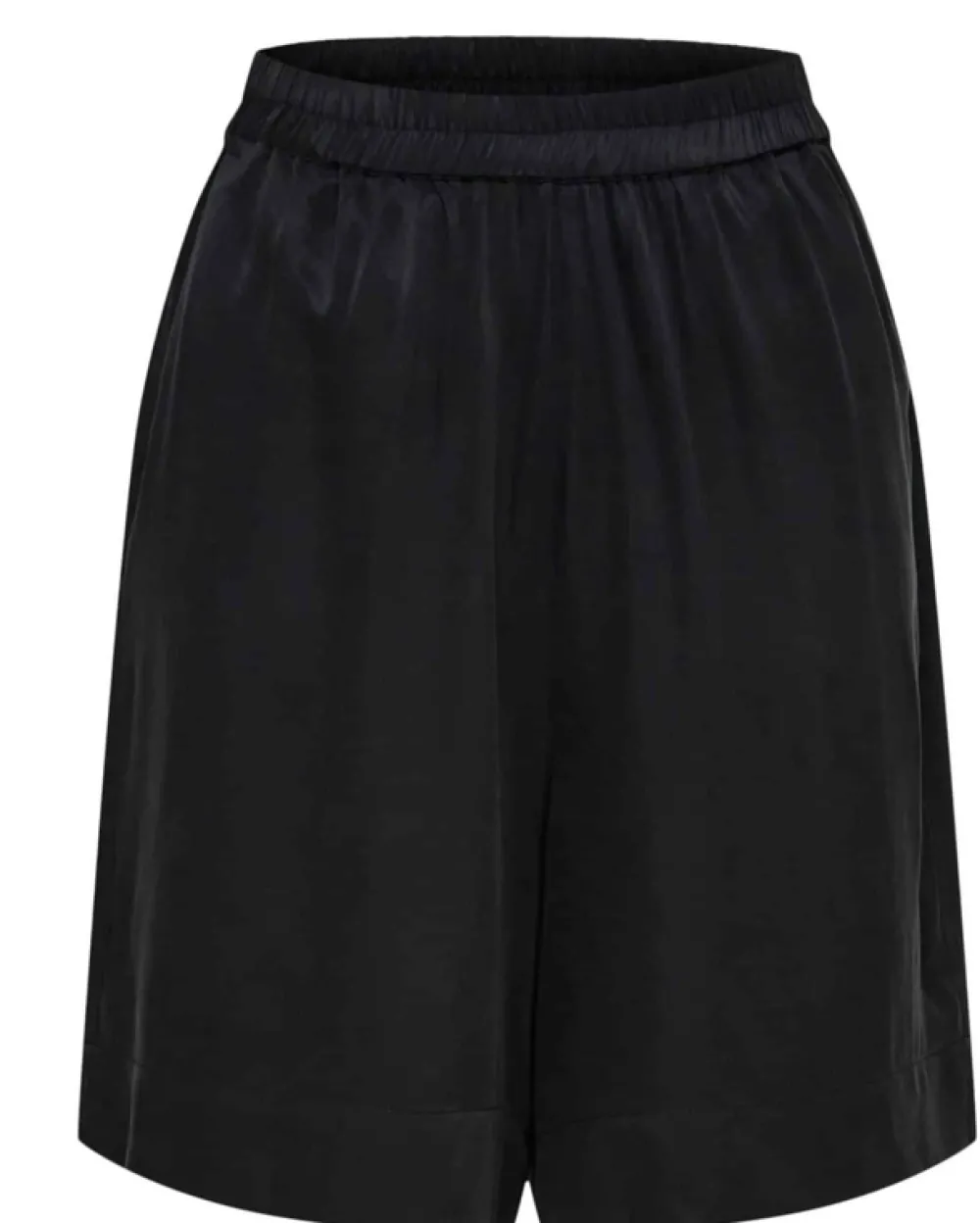 Best SLFLAILA CUPRO HW SHORTS BBlack Broeken