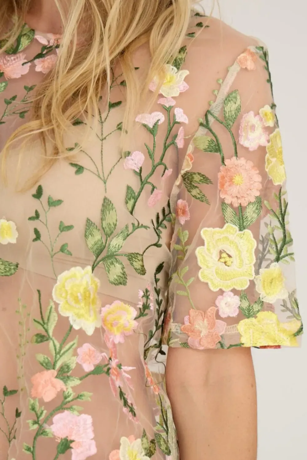 Online Top Fuschia blouse 201 Sand/yellow Shirts & Tops | Blouses