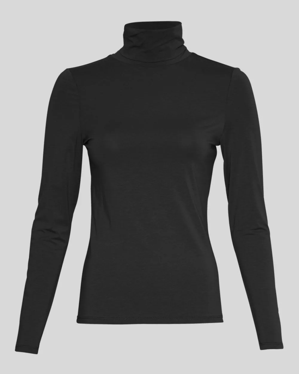 Online Top MSCHBetrina Rib SL Black Shirts & Tops