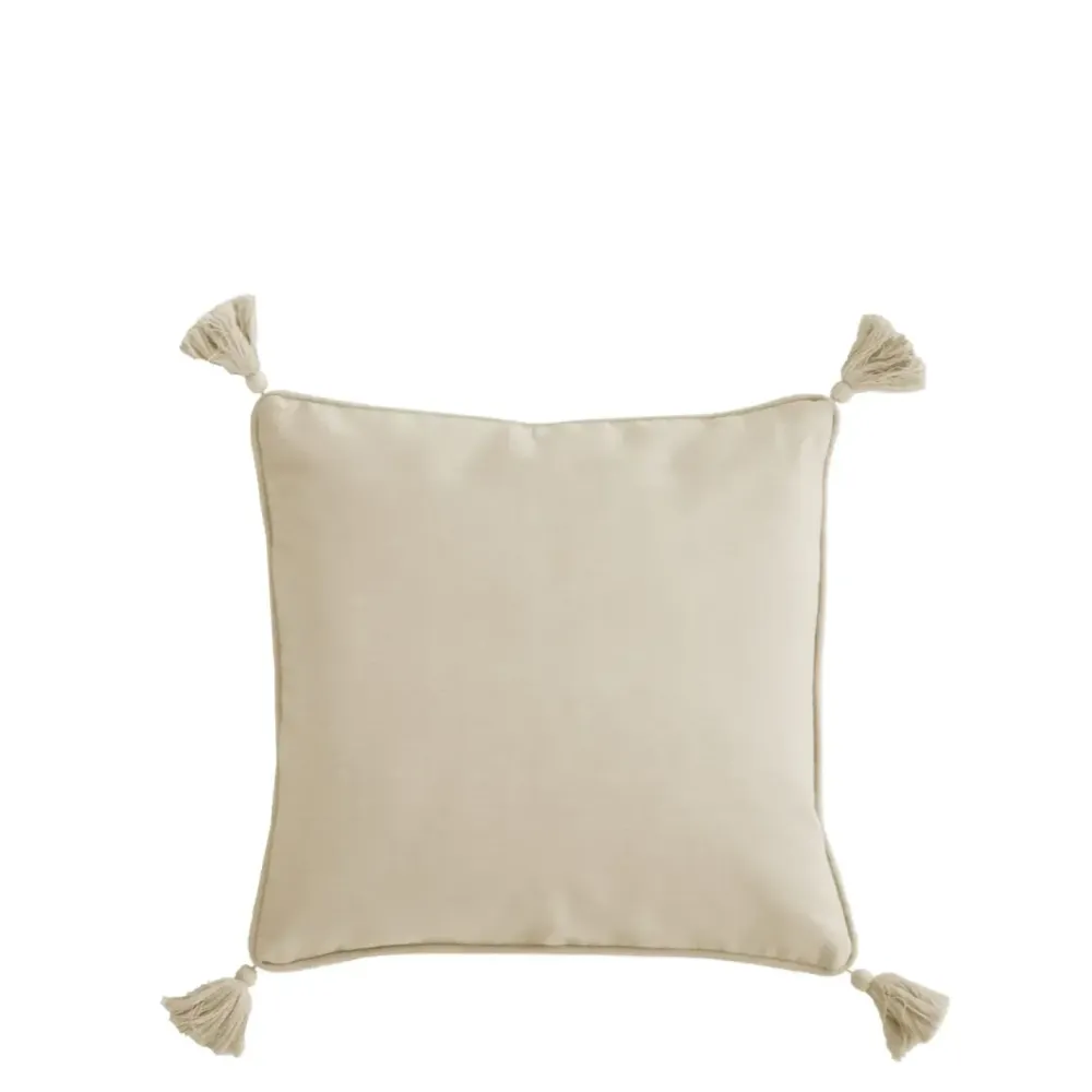 Sale Vallsund - Black cushion with tassels Kussens & Plaids