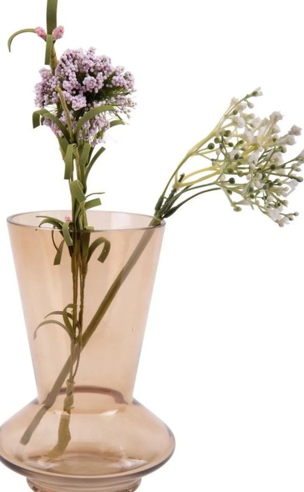 Sale Vase Glow Small Sand brown D, 12cm, H, 17,5cm Potten & Vazen
