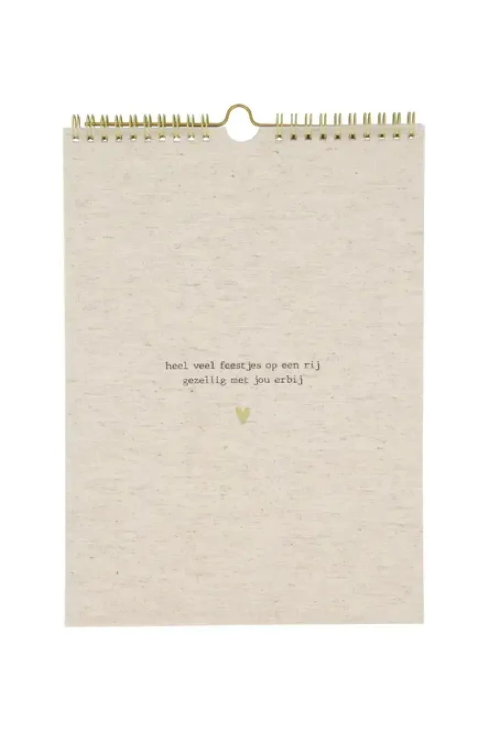 Sale verjaardagskalender linnen naturel Boeken & Stationary | Cadeau